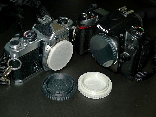 Nikon F Body Cap by hot_soup_in_space
