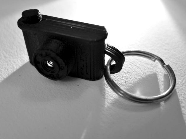 Mini P6*6 Pinhole Camera Keyring by schlem