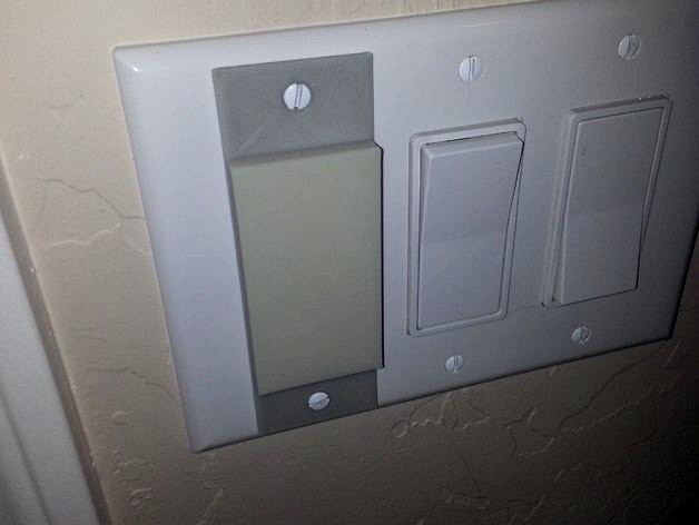 Light Switch cover by JaredNew