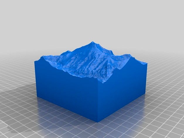 Aconcagua 10km.  Collectible Mountain by Shapespeare