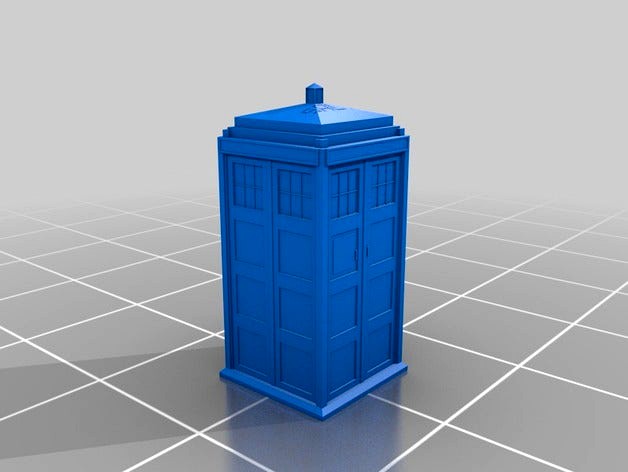 TARDIS Salt and Pepper by ATECH