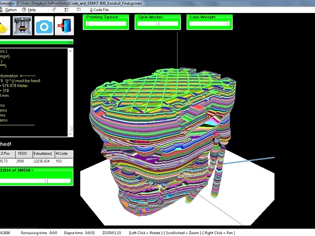 Many BUGs 3D Model Print Simulator by ratthanin