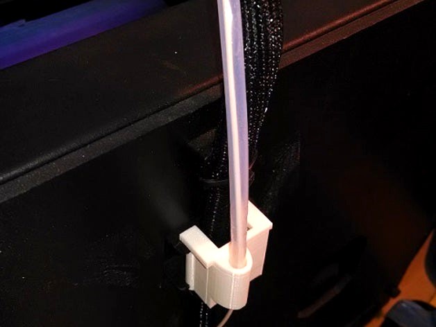 Replicator 2 filament tube mount by beads