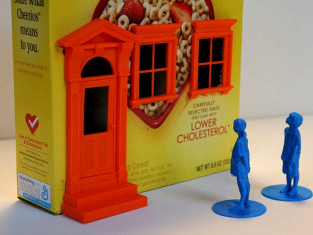 Cereal Box Townhouse by dadhoc