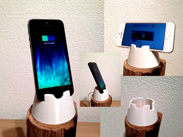 Iphone 4, 4S, 5, 5C and 5S dock / stand by mikie10