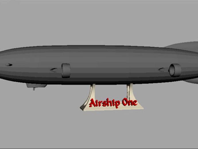 Airship One - A Modern Zeppelin by ThingHuxter