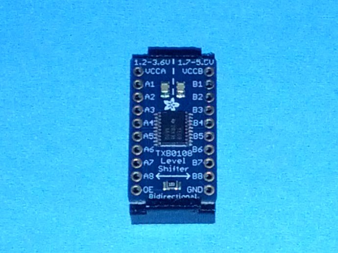 Adafruit 8-channel Bi-directional Logic Level Converter Mounting Plate by ctheroux