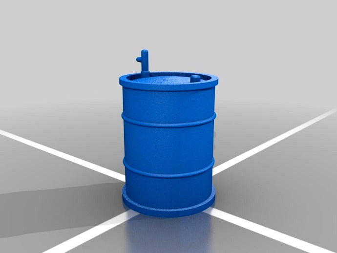 55 Gallon Oil Drum by ringmaster