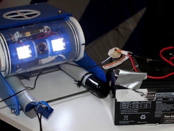 External Power Supply Adapter for OpenROV by dezbot