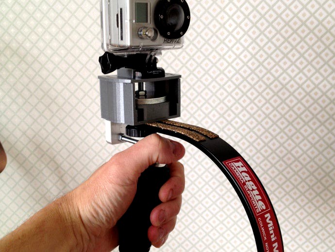 intensewalkera Hague MMC mini motion cam / steadycam - GoPro / Contour / small Generic cam adapter V3 Final by IntenseDef