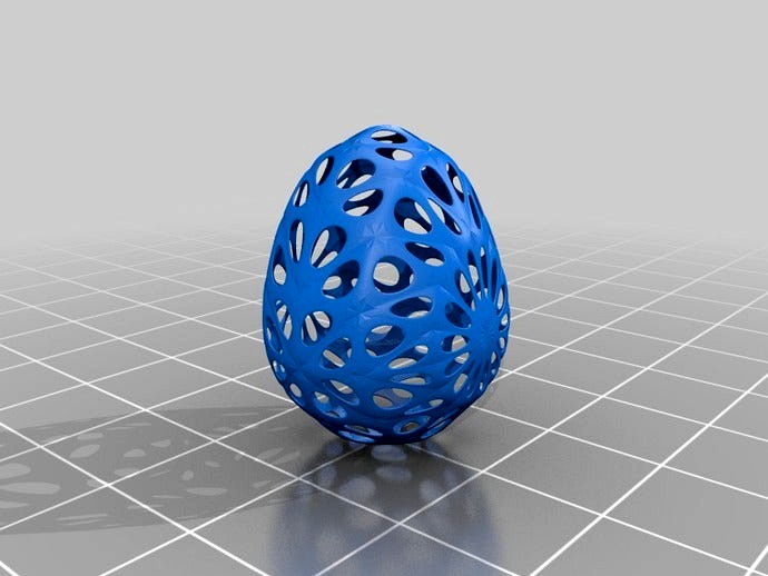 parametric easter egg v.1 by bonooobong by bonooobong