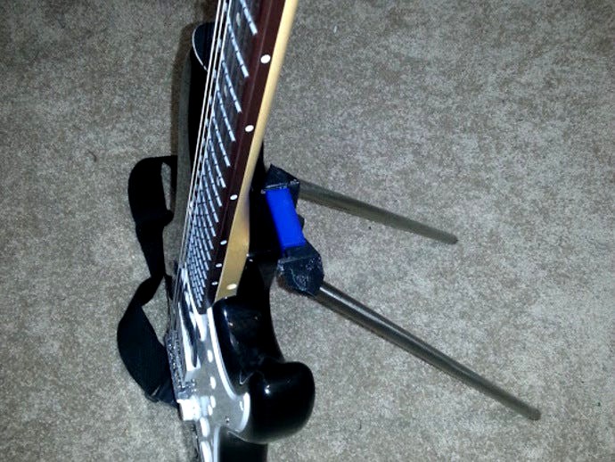 Electric Guitar Stand + Fender Attachment by tristech