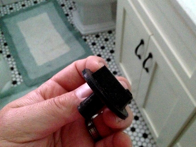 Bathroom wall heater adjustment knob by ramai
