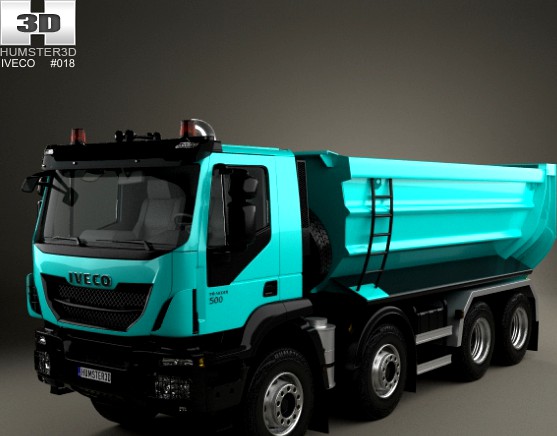 Iveco Trakker Tipper Truck 2013
