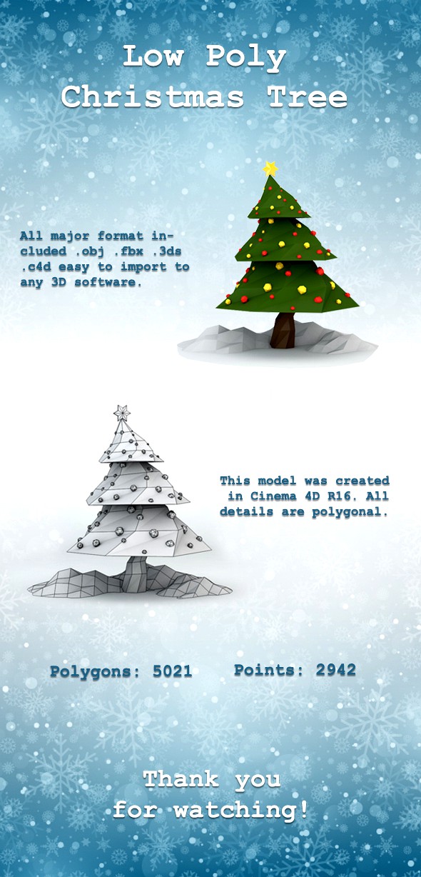 Low Poly Christmas Tree