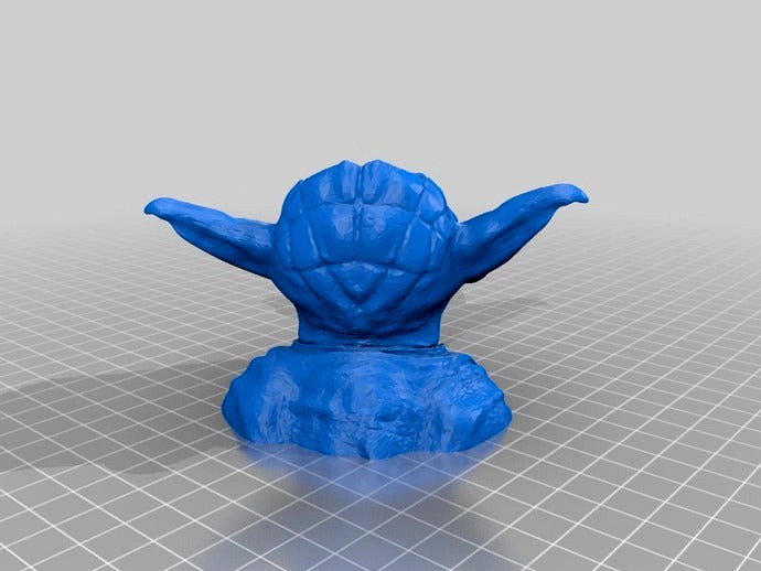 Yoda Egg Cup w/ Chin support by MrPlastic