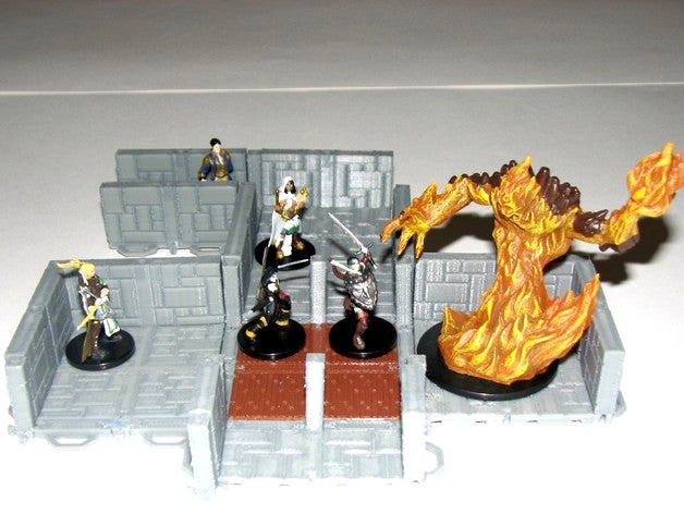 Customizable Dungeon Terrain by devonjones