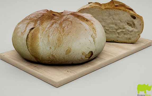 Breads 3D Model