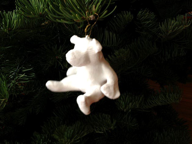Teddy Bear Christmas Ornament by gpvillamil
