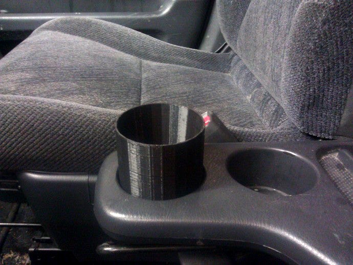 Honda CRV Cup Holder Latte Adapter by carbonbased