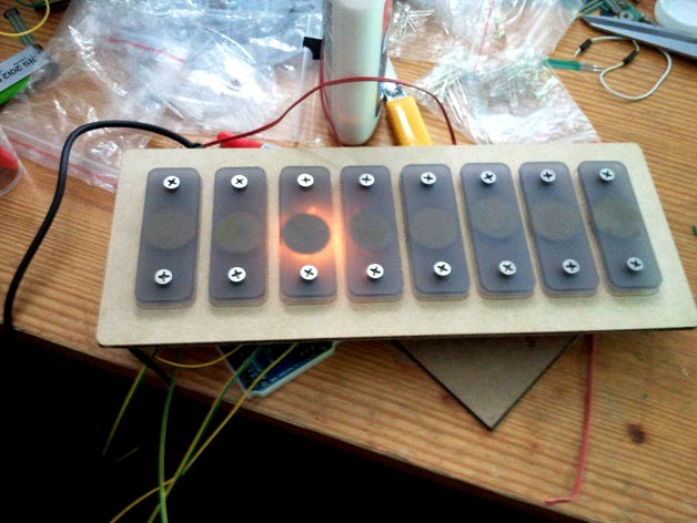 Arduino Xylophone by antpgomes