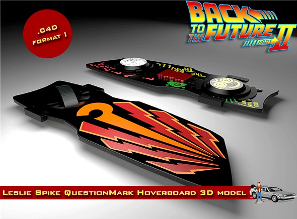 Leslie Spike O&#x27;Malley&#x27;s QuestionMark Hoverboard