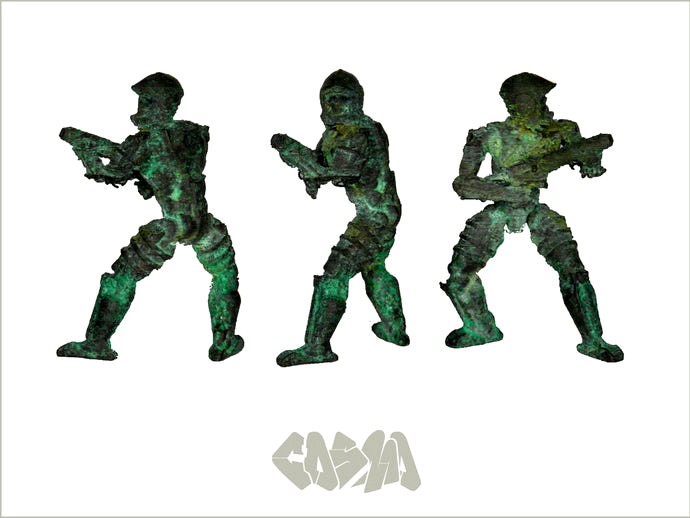 Cosmonaut TOY SOLDIERS by CosmoWenman