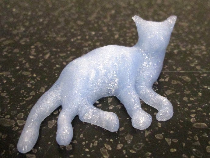 Lounging Cat by MakerBot