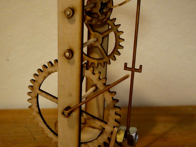 Galileo's Pendulum Clock by ZombieCat