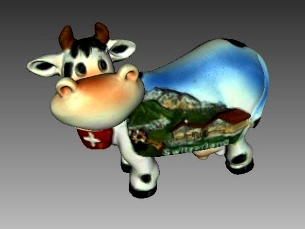 Cow from Switzerland by artec3d