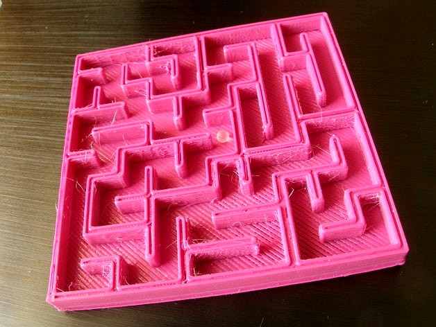 Maze 10x10 - simple by mechadense