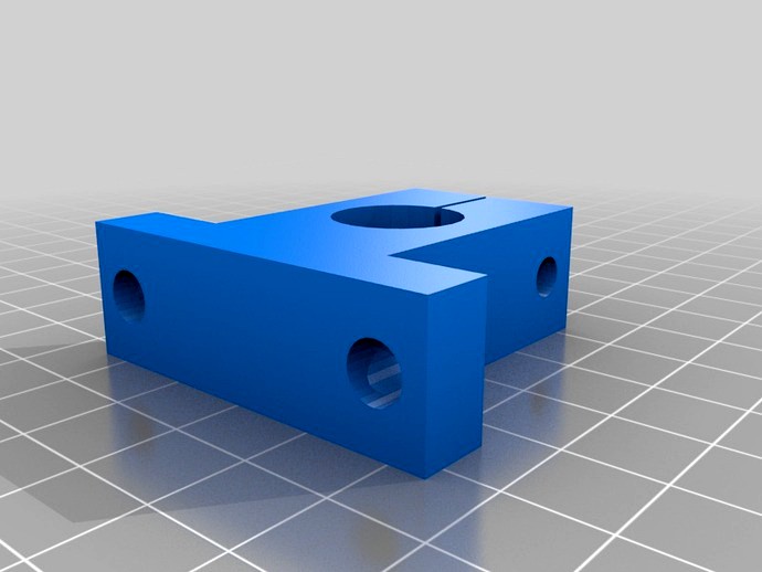 16mm Linear Rod Clamp  by SwFL3D