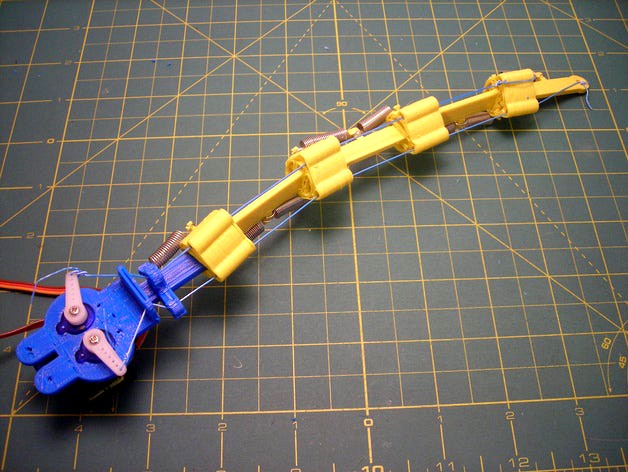 Robotic Tentacle Arm by RoboBaggins
