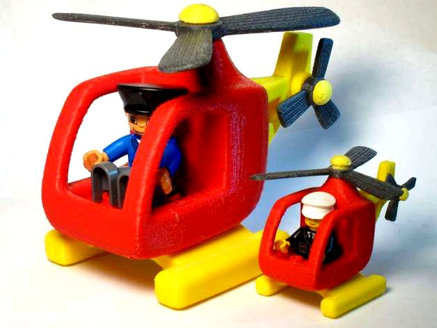 Toy Helicopter by t1t4