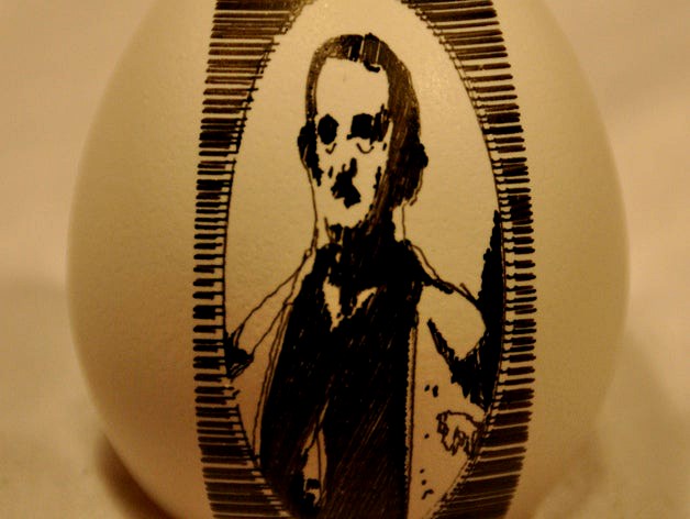 Portrait of Edgar Allan Poe by dnewman