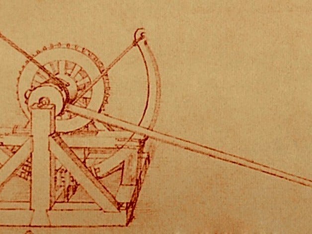 Da Vinci's Catapult by ZaphodBeeblebrox