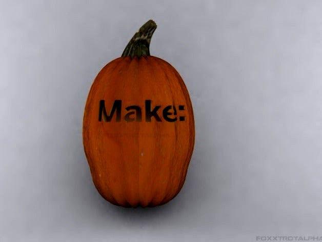Jack o Lantern for MAKERBOT (contest) by foxxtrotalpha