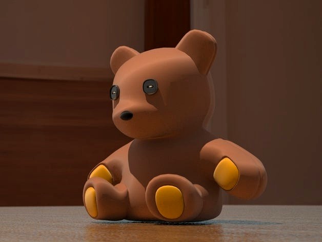 Teddy bear by suzujoji