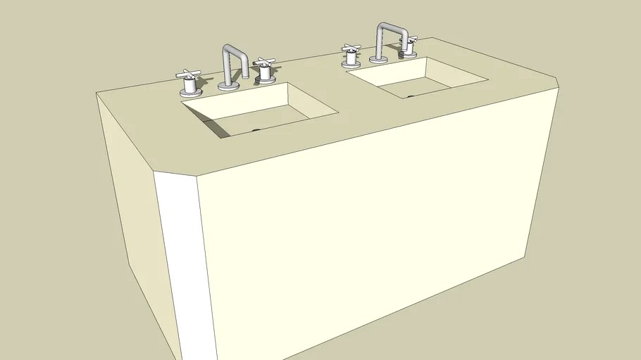 Dual Sink- Private Lavatory