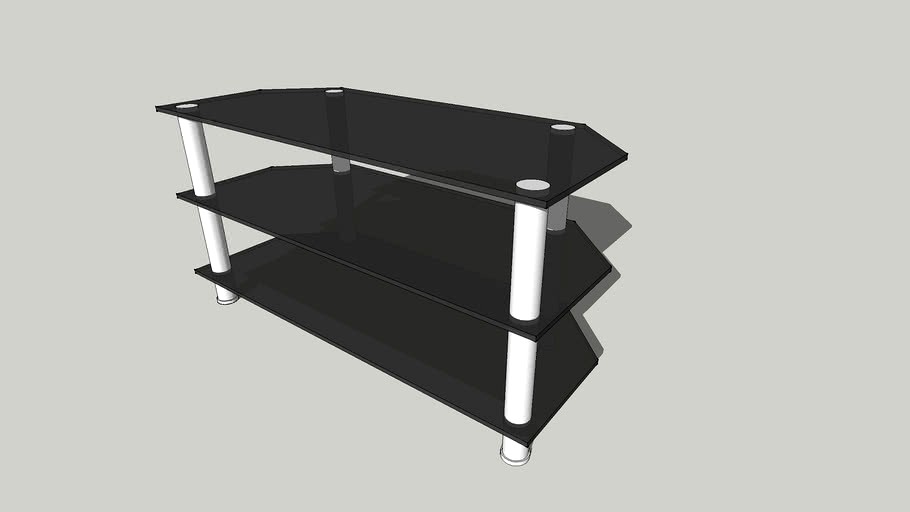 Glass TV Stand