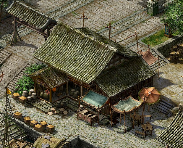 Song Dynasty-Small Town-Midian 12