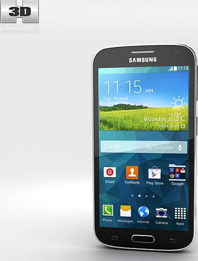 Samsung Galaxy K Zoom Black3d model