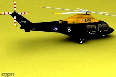 AW-139 RAF3d model