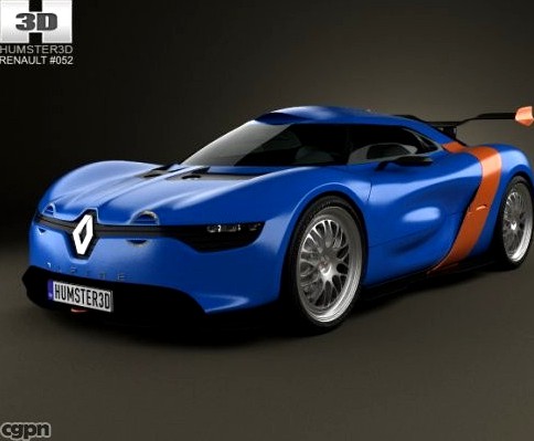 Renault Alpine A110-50 20123d model