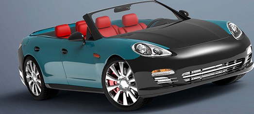 Convertible Porsche