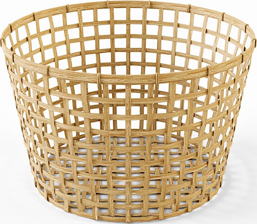 Wicker Basket Ikea Gaddis (diameter 50)