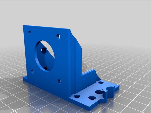 Sovol SV01 Extruder bracket with BLtouch mount by coffejunkie_de
