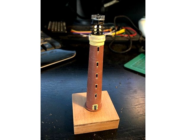 Lighthouse - Isle of Lewis - Scale Model by CPomeroy