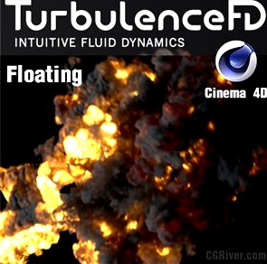 TurbulenceFD for Cinema 4D - Floating