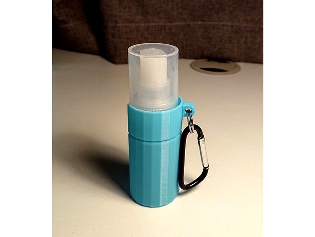 Hand sanitizer holder (for muji 30 mL bottles) by chankarhay